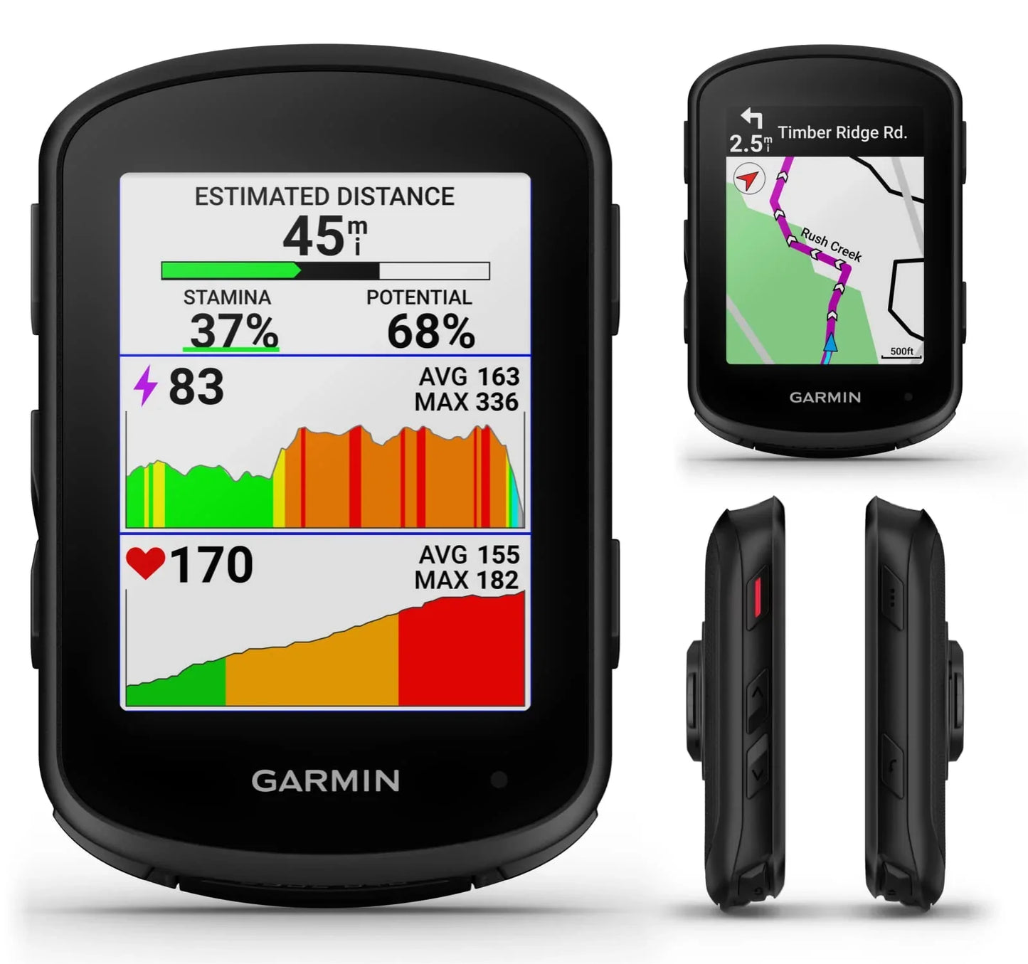 Garmin Edge 840 Solar GPS Cycling Computer, Touchscreen, Button Controls, Advanced Navigation with E-Bank Bundle