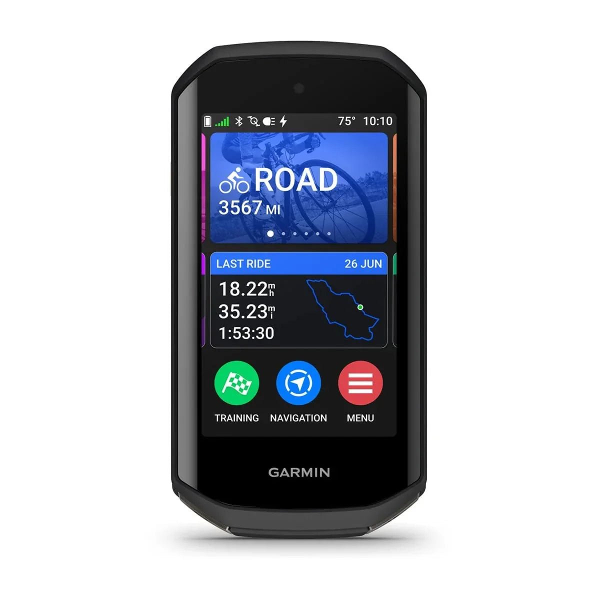 Garmin Edge 1050, Premium Bicycle Computer, Advanced Bicycle Training and Group Ride Features & Messaging, Built-in Speaker, Road Hazard Alerts Bike-Computer Bundle with Cleaning Kit + Accessories - Rugged Miles
