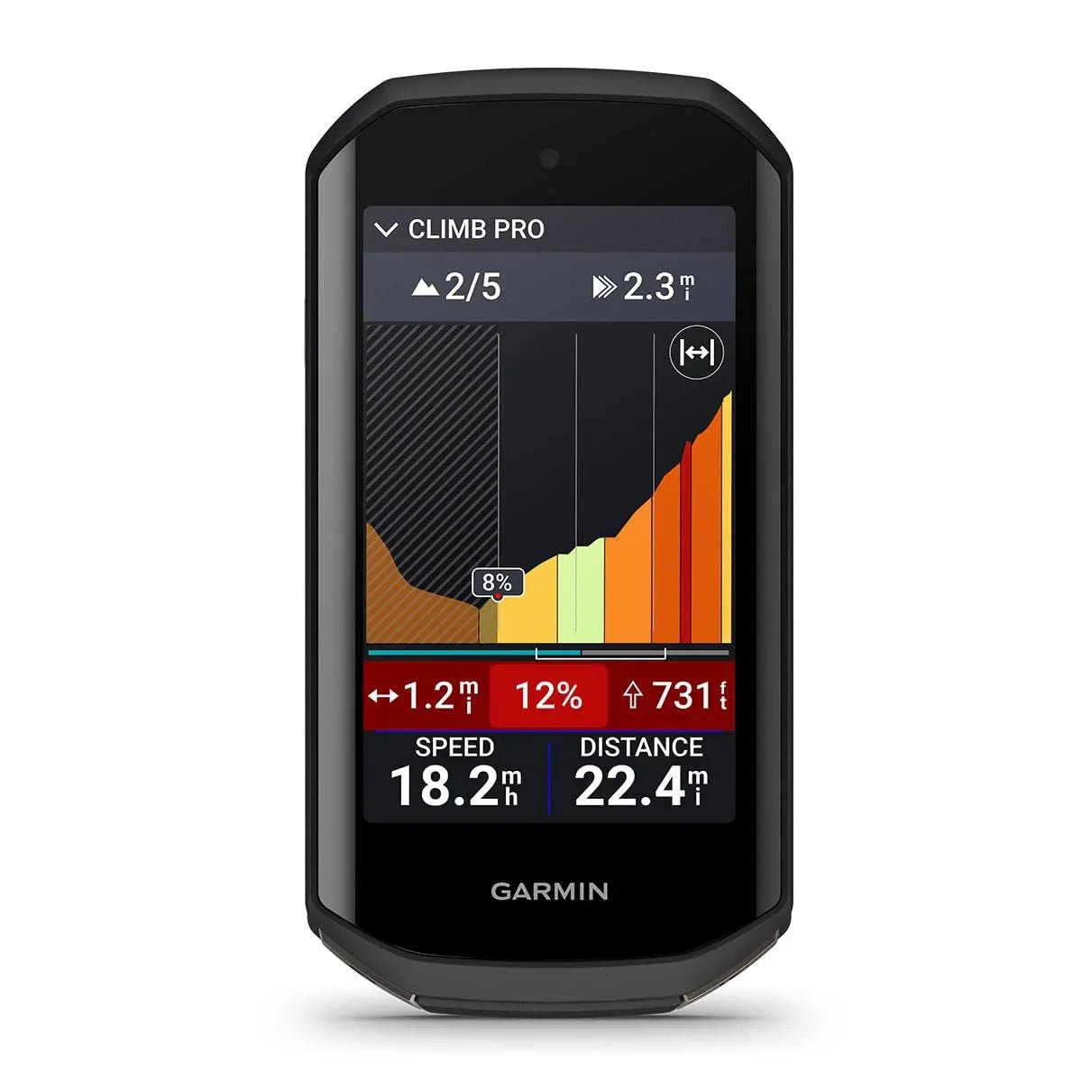 Garmin Edge 1050 Premium Cycling Computer Bundle - Color Touchscreen, Built-in Speaker, Training & Group Ride, Road Alerts with PlayBetter Silicone Case (White), Screen Protectors, Tether & More - Rugged Miles