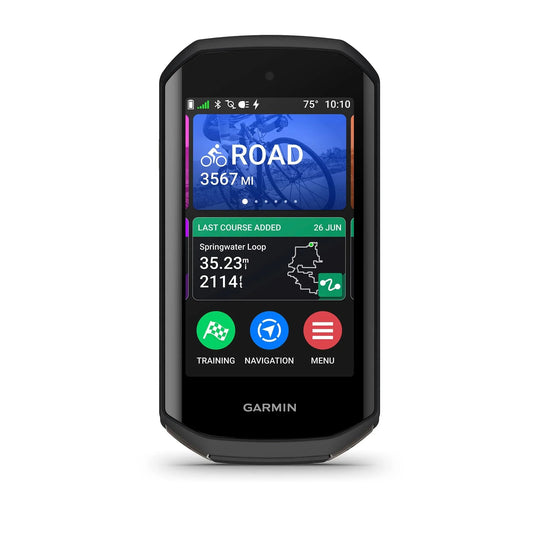 Garmin Edge® 1050, Premium Cycling Computer, Vivid Color Touchscreen Display, Built-in Speaker, Advanced Training and Group Ride Features, Road Hazard Alerts - Rugged Miles