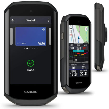 Garmin Edge 1050 Premium Cycling Computer, Vivid Color Touchscreen Display, Built-in Speaker, Advanced Training with Power Bank Bundle - Rugged Miles