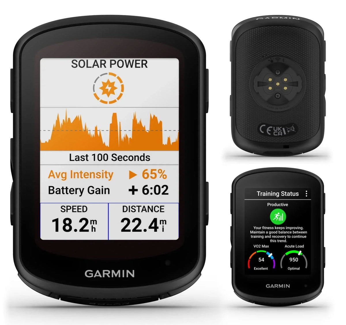 Garmin Edge 840 Solar GPS Cycling Computer, Touchscreen, Button Controls, Advanced Navigation with E-Bank Bundle - Rugged Miles
