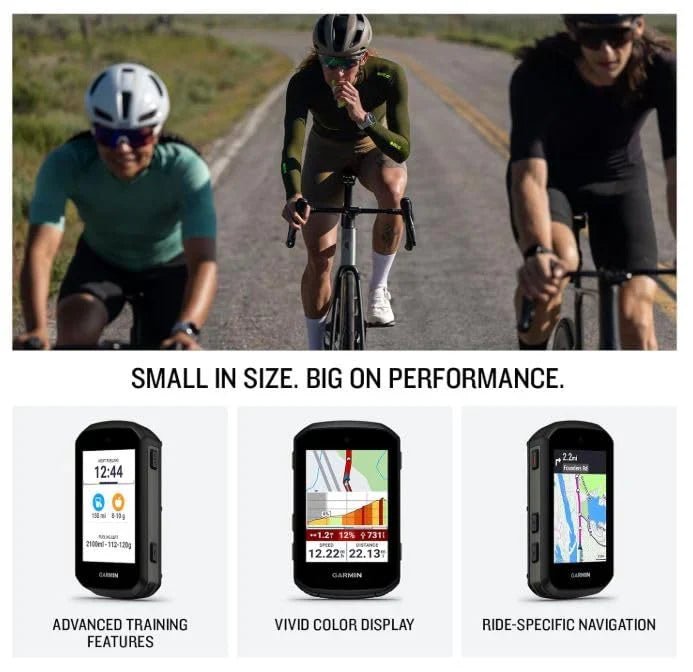 Garmin Edge 850 Compact GPS Cycling Computer, 2.7" Color Touchscreen Display, Bike-Specific Mapping, Advanced Training & Performance Insights + Blue Silicone Case w/ Wearable4U PowerBank Bundle - Rugged Miles